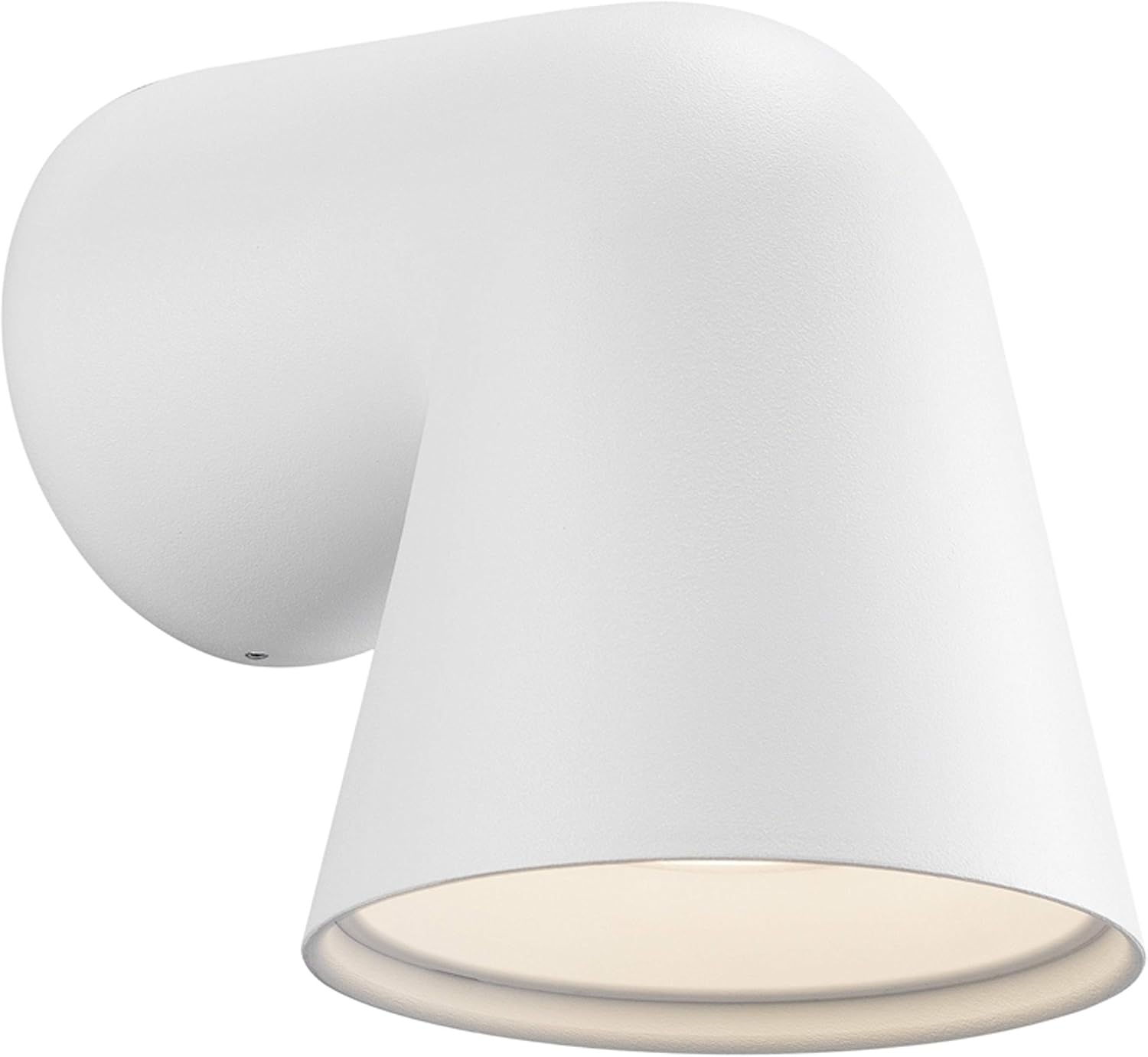 Nordlux Front Outdoor Wall Light White Aluminium GU10 Weatherproof - Garden, Patio, Entrance Mains Powered, IP44