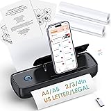 GUTHERREN Portable Thermal Printer, Wireless