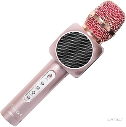 singing microphone with speaker