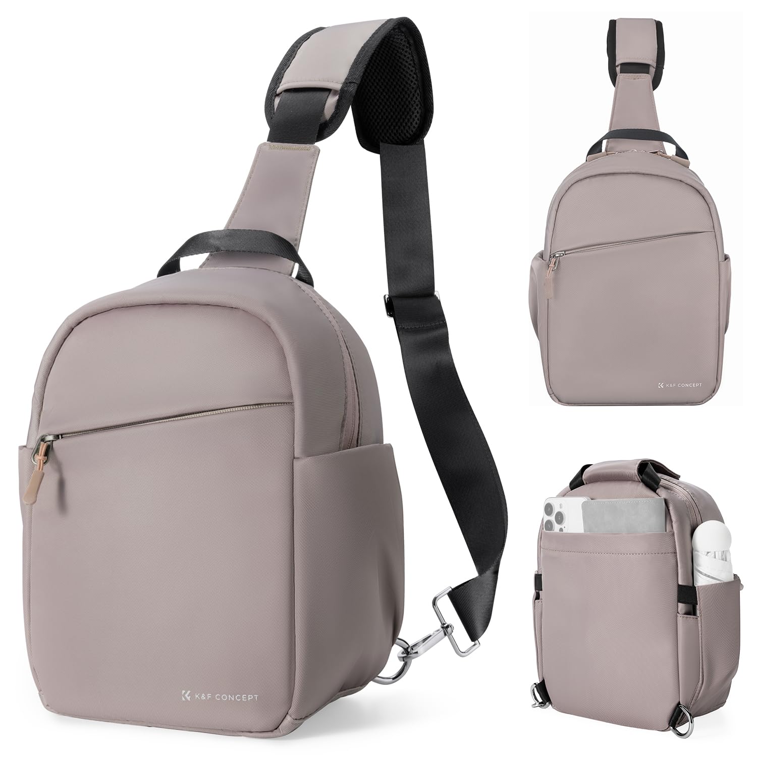 K&F CONCEPT Lightweight Camera Bag for Photographers Camera Backpack for DSLR Nikon Canon Photography Camera Bag for Women