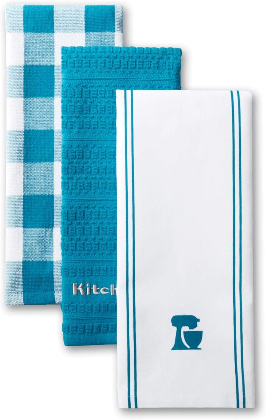 KitchenAid Mixer Kitchen Towel Set, Set of 3, Ocean Drive
