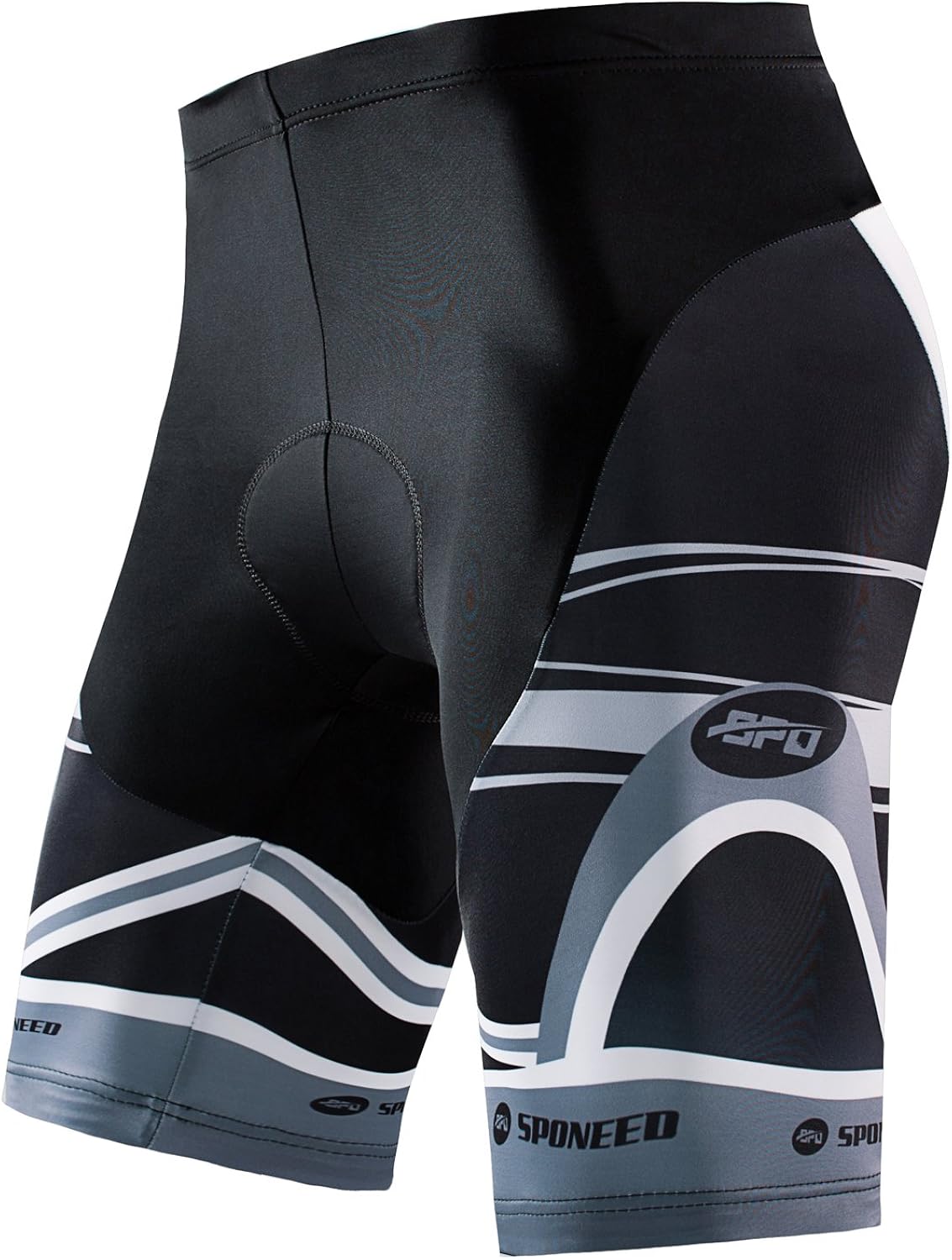 sponeed Men's Cycle Shorts Biking Pants Gel Padding Bicycle Ride Bottoms for Road Bikie MTB : Clothing
