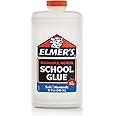Elmer's Liquid School Glue, White, Washable, 32 Ounces - Great for Making Slime