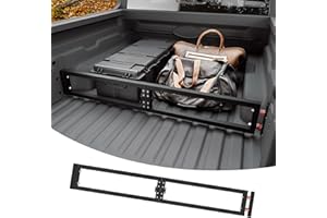 Maxzina Truck Bed Divider Compatible with 2022-2025 Ford Maverick Cargo Divider Trunk Organizer Aluminum Alloy Luggage Divide