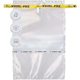 Nasco Whirl-Pak Sterile Write-On Sample Bags Leak-Proof Lab Bags 710 mL (24 oz) Writeable Area, Ideal for Sampling, Transport &amp; Storage B01297 (Box of 500)