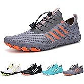 EWUHA Grounded Footwear for Women Barefoot Shoes, Grounded Footwear for Mens Barefoot Shoes, 2025 New Upgrade Comfortable Lightweight Non-Slip Water Shoes Wide Toe Box