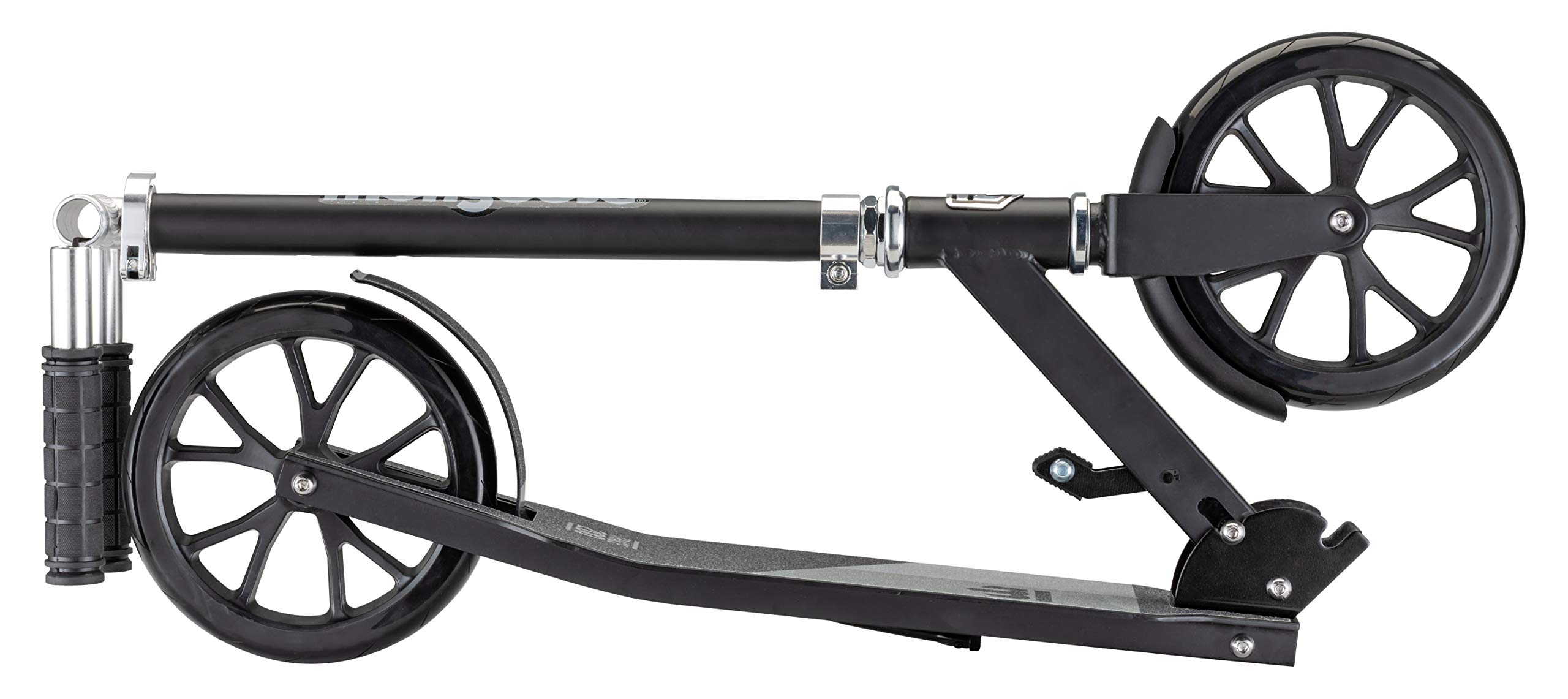 Mongoose Trace Kick Scooter for Youth Adult Boys and Girls, Quick-Release, Lightweight & Easy Folding Scooter, Bike Style Grips, Supports 176 lb Up to 220 lbs