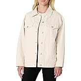 Amazon Essentials Women's Rigid Denim Oversized-Fit Trucker Jacket