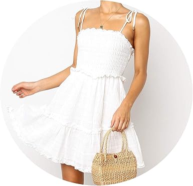 amazon white summer dresses