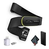 Garmin HRM 600 Chest Strap Heart Rate Monitor, M-XL Bundle with USB3.0 to Type-c Female Adapter Space Gray + More