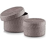 Zeller Present Box Bois 20x20x9,5cm | Boîte De Rangement De