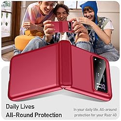 BSNRM for Motorola Razr 2023 Case, Built-in Screen