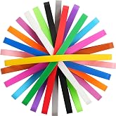 Rubber Bands Silicone 15 Pcs 5.5inch Elastic Bands for Notebook Books | Heavy Duty Rubber Band Cooking Wrapping Rubber Bands Boxes Wraps Office Supplies
