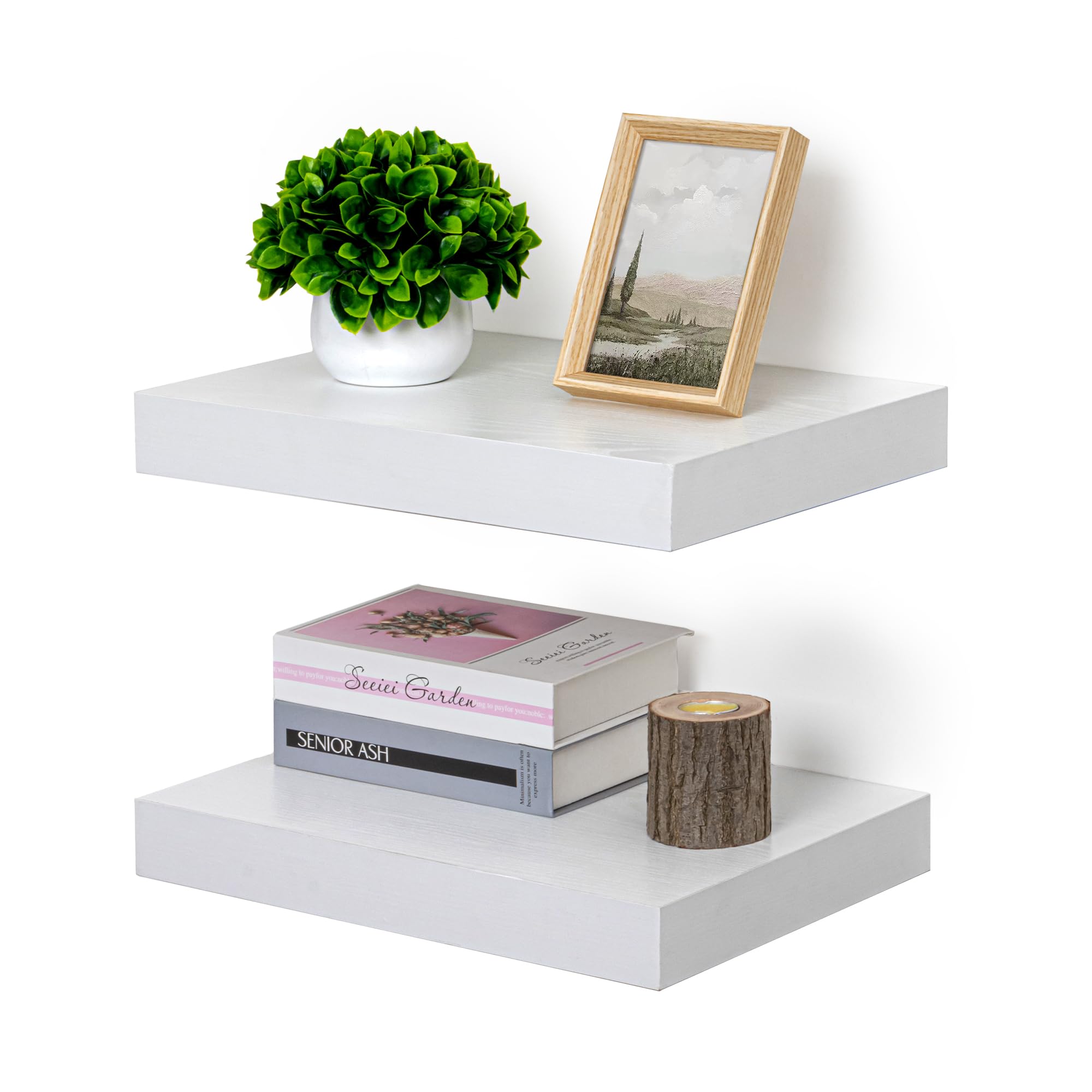 Photo 1 of Fun Memories 16 Inch Floating Shelf, Floating Book Shelf for Wall