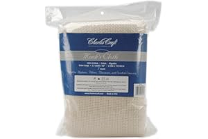 DMC Charles Craft Charles Craft Monk's Cloth Aida - 7 Count - 60" X2 (Natural)
