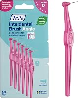 TePe Angle Interdental Brush Pink ISO 0 0.4mm 6 pcs Carton Pack