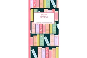 Book Review Journal: A Guided Journal to Record Your Book Reviews & Thoughts (Standard Traveler's Notebook Sized Pastel Classics Bookshelf )