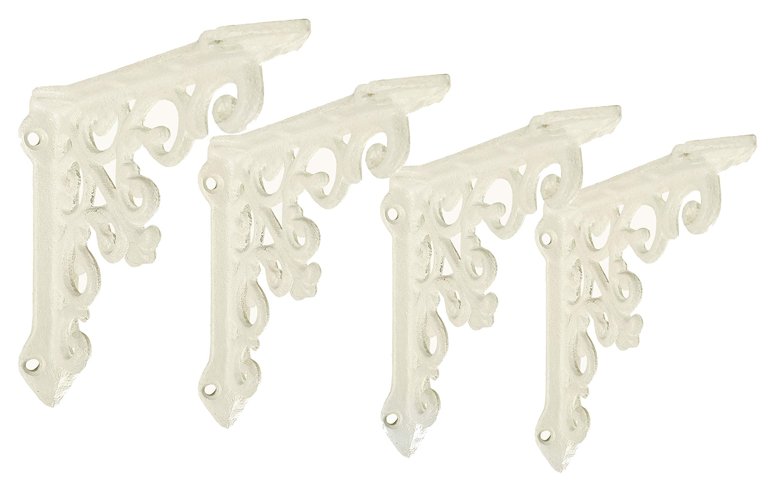 NACHJS-90-061AW Victorian Bracket, Small, White