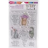 Stampendous House Mouse Clear Stamp Set, Friend Wishes