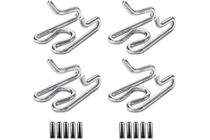 SAFIMAN 4pc Prong Dog Training Collar Extra Links for All Brands, Adjustable Pinch No Pull Collar for Small Medium Large Dogs