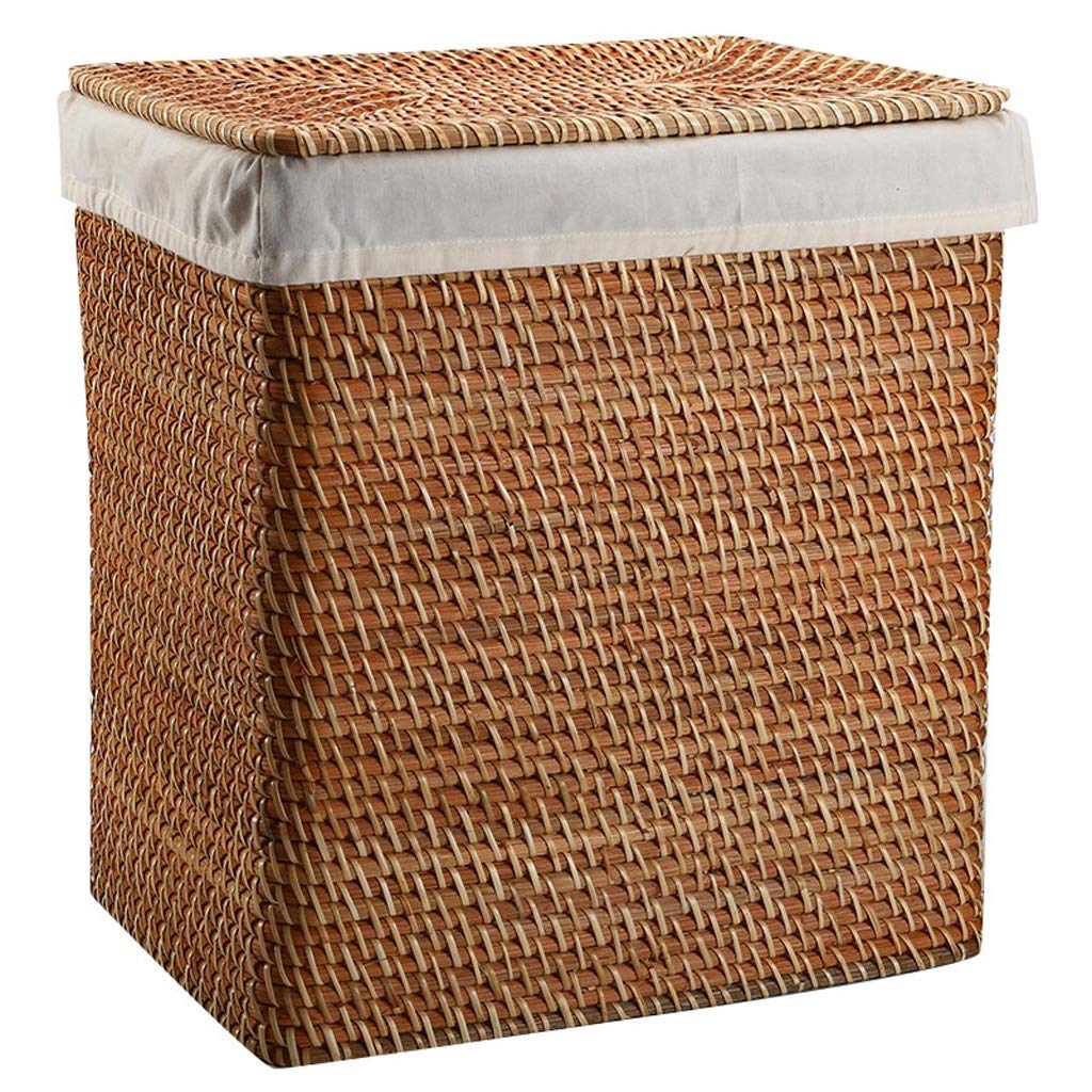 数量限定 特売 Smmrb ラタンは 高収納ボックスが並んだ蓋付きの大型収納バスケットを邪魔しない B07pp68qw9 正規激安 Ijsl Pubmedia Id