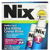 Nix Permethrin Lice Treatment Family Pack, 4 Fl Oz
