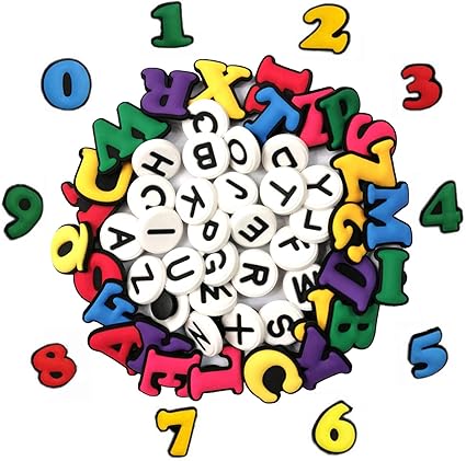 croc charms letters amazon