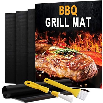 Amazon.com: Poligo - Juego de 4 alfombrillas antiadherentes ...