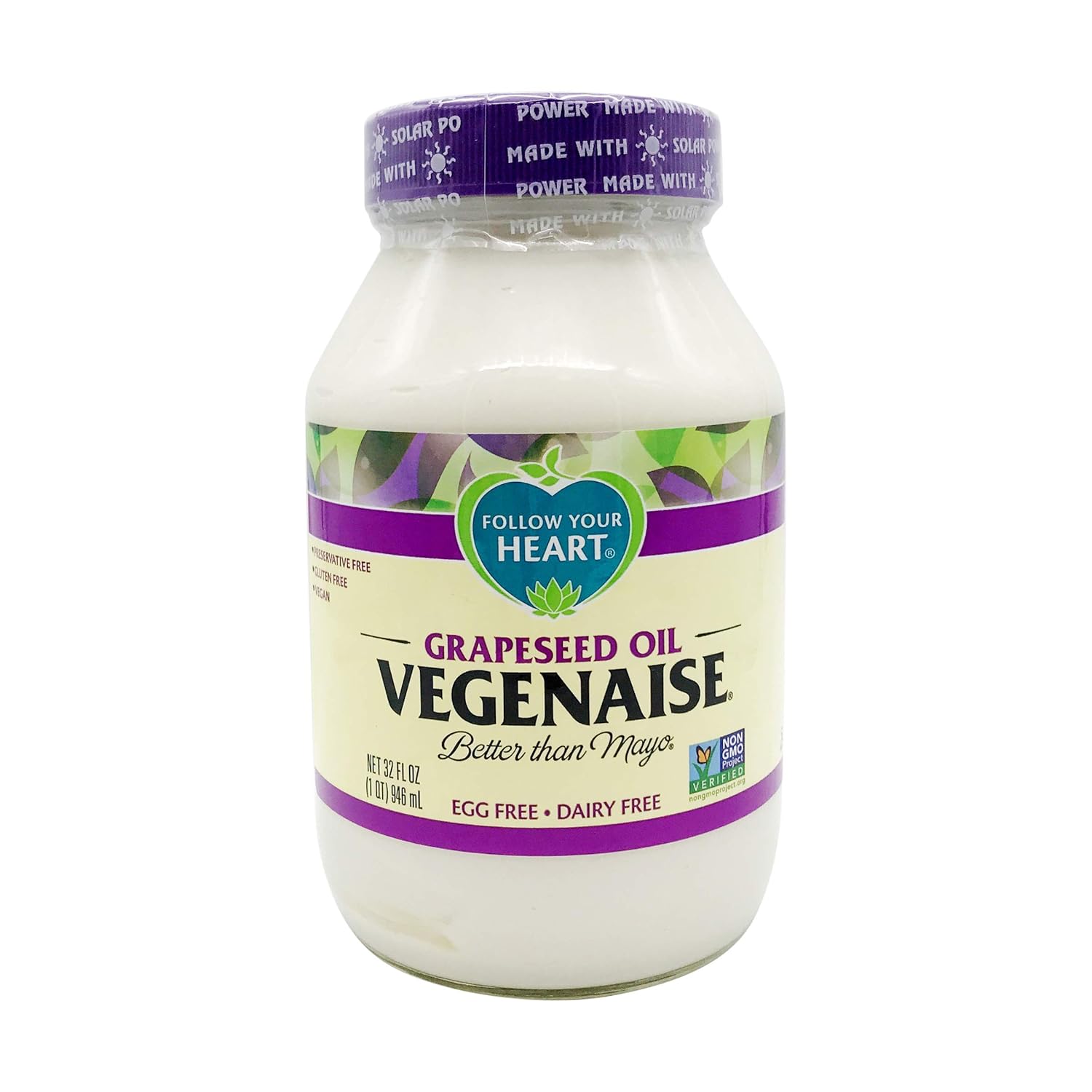 Follow Your Heart, Grapeseed Oil Vegenaise, 32 oz