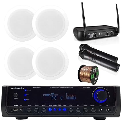 Amazon Com Audioronics 1500 Watt Hybrid Digital Stereo Receiver