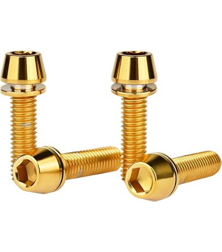 2pcs Titanium Bike V Brake Boss Cantilever Brakes Post Mount M10 M8 1