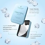 Plantifique Stainless Steel Gua Sha Facial Tool Heart Shape with Travel Pouch view 5