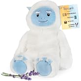 1i4 Group Warm Pals Yeti, Microwavable Weighted Plush, Heated for Warmth | Cute, Soft, Cozy Toy for Adults, Children, Boys, and Girls