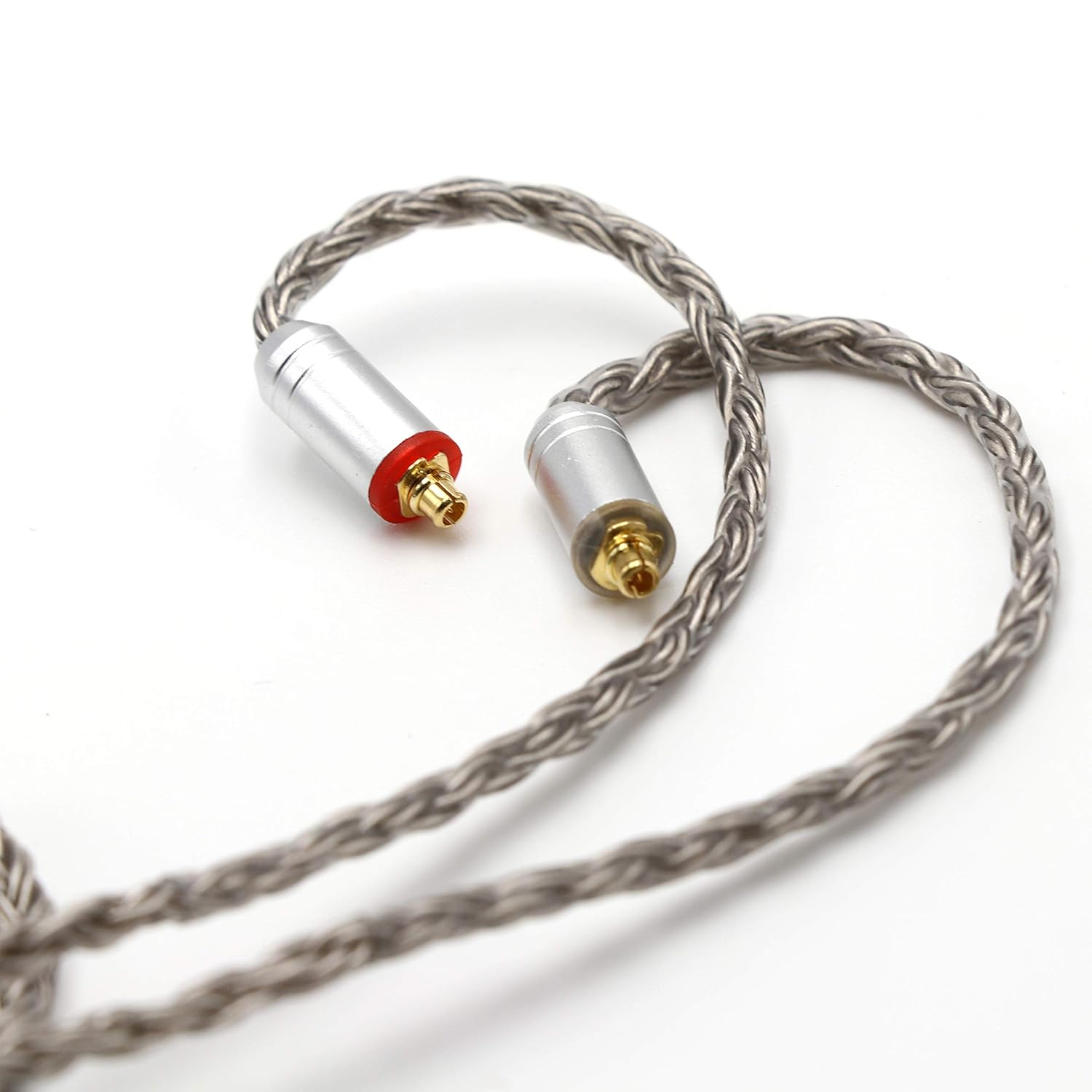 Linsoul Tripowin Zonie 16 Core Silver Plated Cable SPC Earphone Cable for TIN Audio T2 T3 UE900s SE215 SE425 BGVP Earphones(MMCX-3.5mm, Grey): Industrial & Scientific