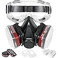 Yingorrs Gas Masks Survival Nuclear and Chemical, Respirator Mask with Filters for Asbestos, Fume, Resin, Painting and Dust