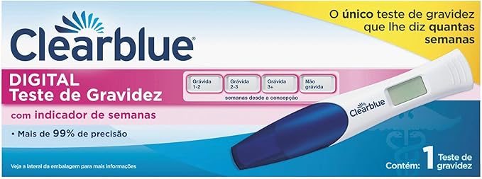 Teste de Gravidez Digital, Clearblue 