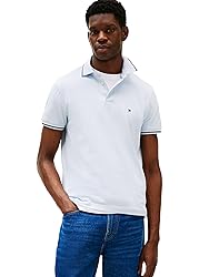 Tommy Hilfiger Men's Tipped Slim Short Sleeve