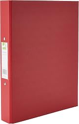 Q-Connect 25mm 2 Ring Binder A4 Polypropylene Pack of 10 Assorted view 2