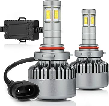 14000lm 9006 led headlight bulb 100w hb4 low beams 4 sides 6000k fog lights high beam car truck replacement conversion kits zdatt