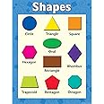 Teacher Created Resources Shapes Chart, Multi Color (7607)