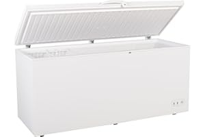 Maxx Cold 71.3” Wide Solid Hinged Top Commercial Sub Zero Chest Freezer Locking Lid NSF Garage Ready Keeps Food Frozen for 2 Days in Case of Power Outage, 19.4 Cubic Feet 549 Liter, White