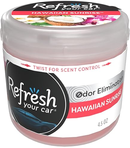 Amazon.com: Refresh Your Car! 84921 Fresh Linen Scent Scented Gel