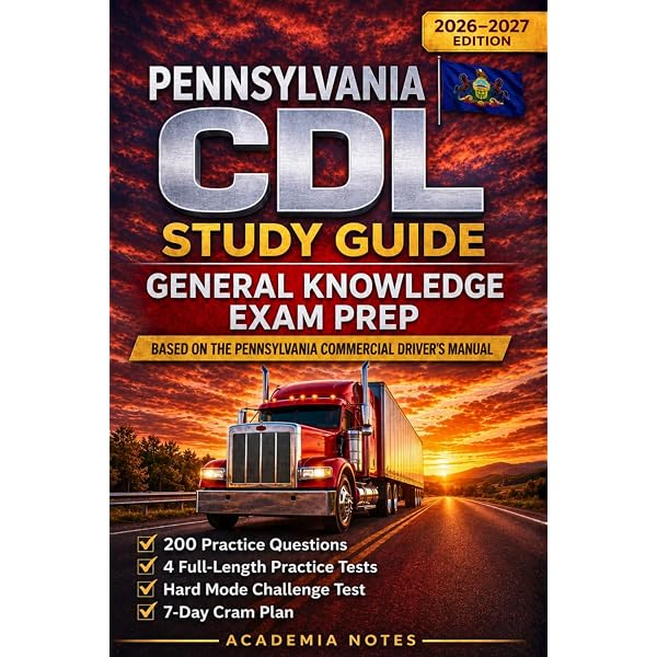 California CDL Study Guide 2026-2027: General Knowledge Exam Prep