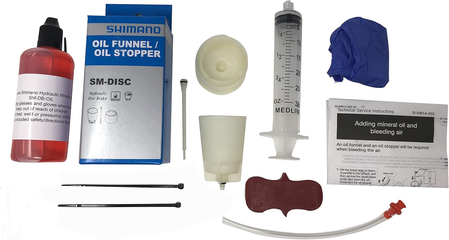 baby oil shimano brakes