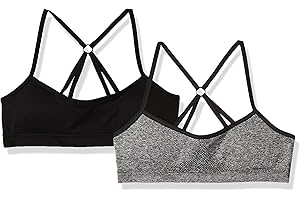 Hanes Girls ComfortFlex Fit Seamless Racerback Bra 2-Pack