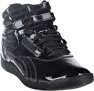 reebok freestyle hi patent red