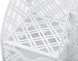 EXERZ Desk Organiser Mesh Desk Tidy Caddy 7 Compartments White view 5