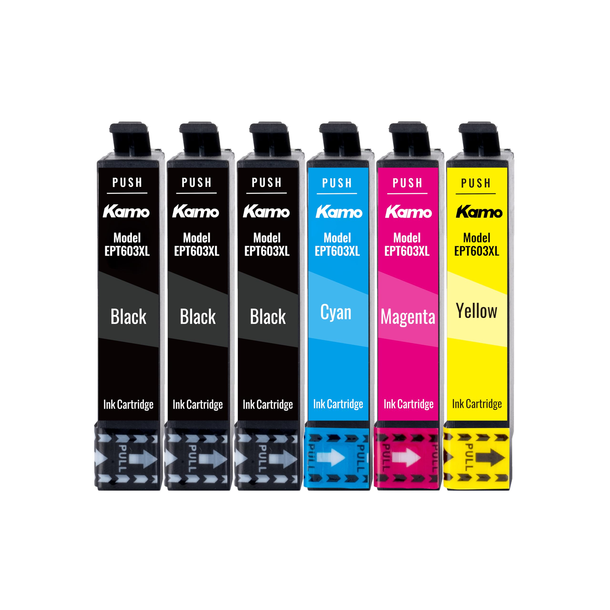Kamo 603XL Printer Cartridges Multipack Compatible with Epson 603 603XL Ink Cartridge Expression Home XP-2100 XP-2105 XP-3100 XP-3105 XP-4100 XP-4105; Workforce WF-2810 WF-2830 WF-2835 WF-2850