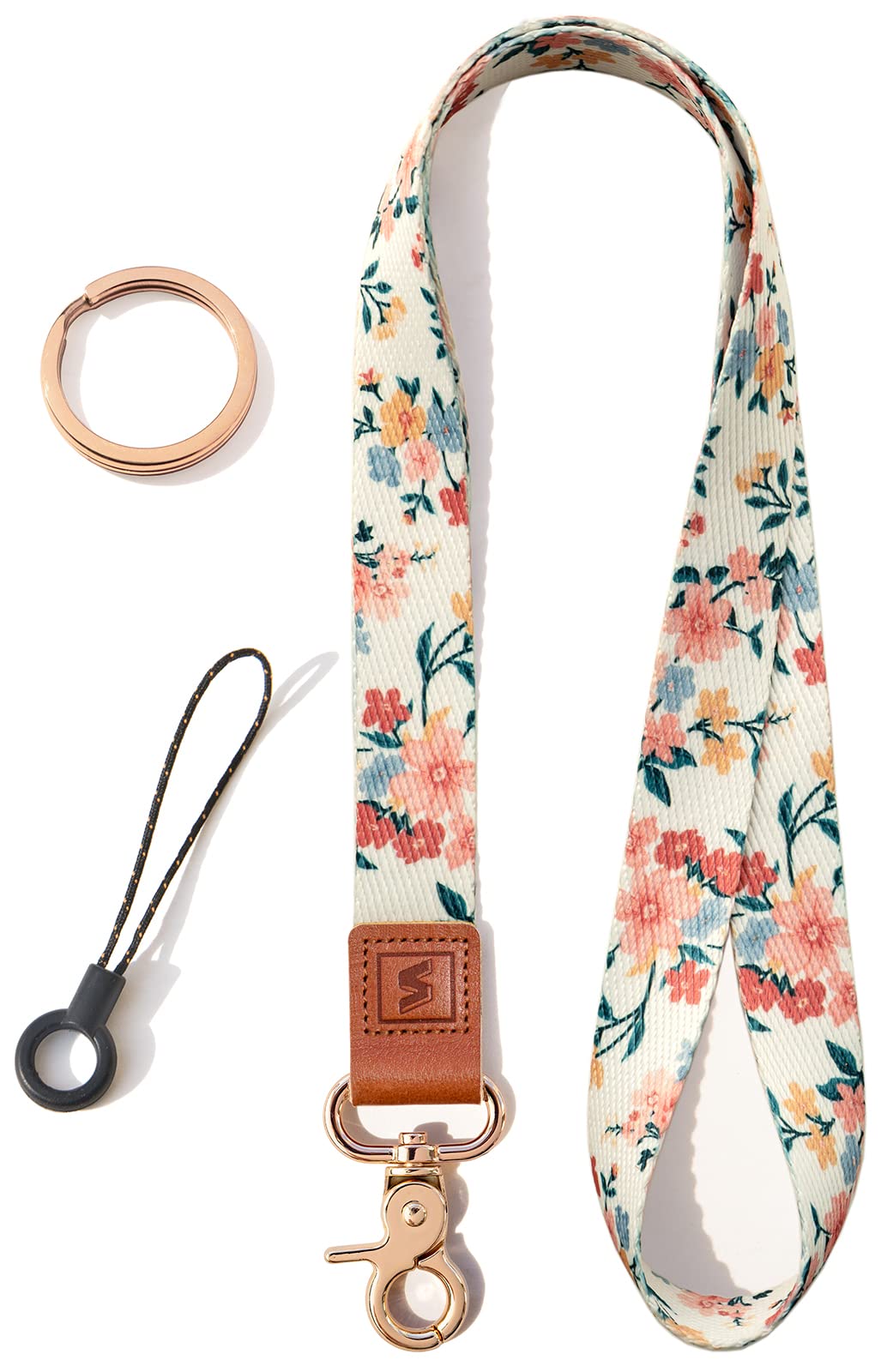 SENLLY Neck Lanyard Strap for Keys, Original Pattern Design ID Badge and Keychain Holder