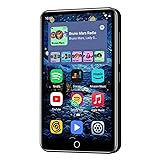 80GB MP3 Player with Bluetooth and WiFi, ZAQE 4" HD